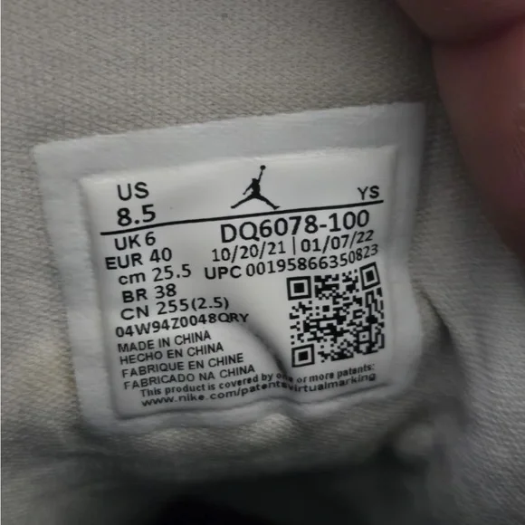 Nike Jordan 1 Retro Mid Newsprint SE - Picture 8 of 9